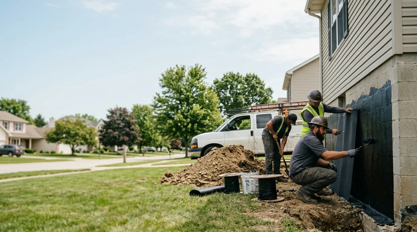 Basement Waterproofing in Versailles, IL near me